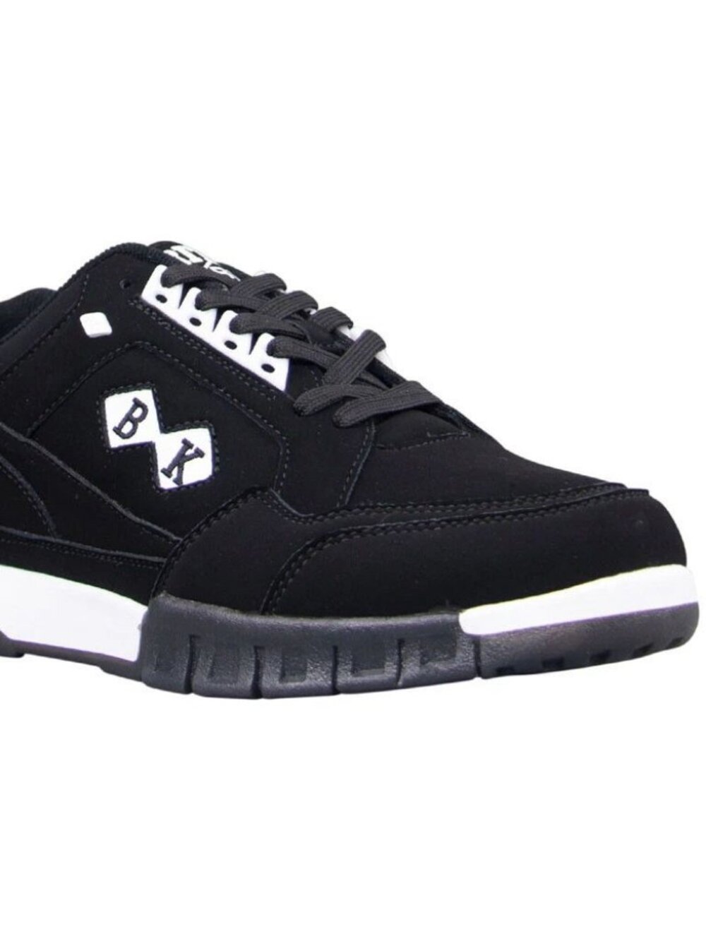 British Knights Metros Lace Up Mens Black Sneakers Casual Shoes BMMETD-063